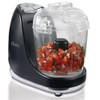 Oster FPSTMC3321 3-Cup Mini Chopper with Whisk, Black