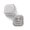 Papten Exquisite Velvet Wedding Ring Box 3 Slot Ring Gift