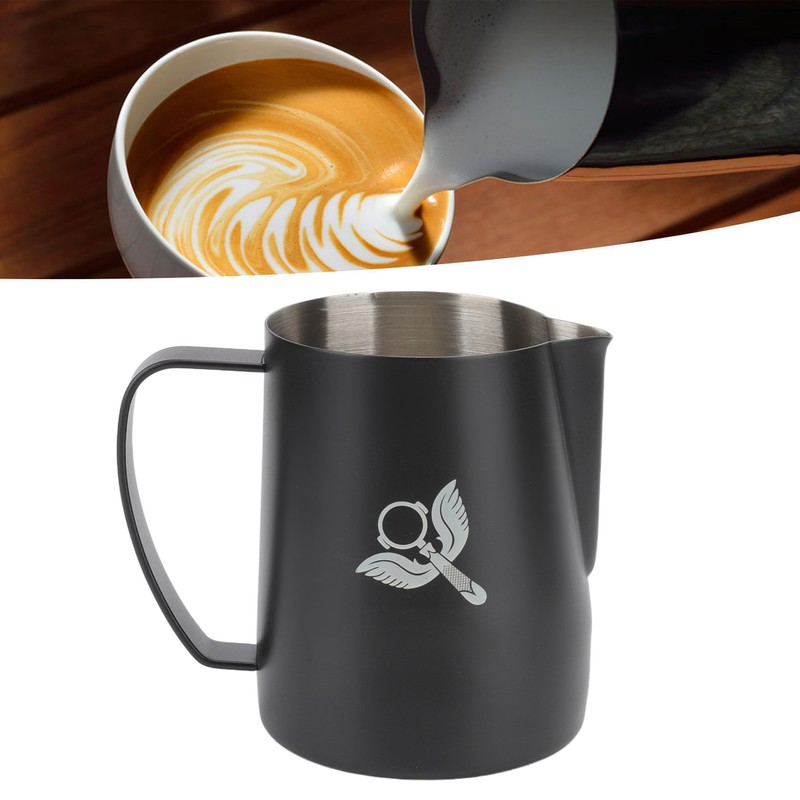 Frothing Cup Prevent Spilling 304 Stainless Steel Milk Frothing Pitcher