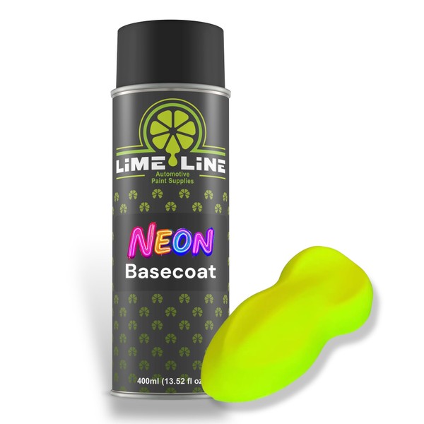 LiME LiNE Premium Automotive Basecoat Aerosol Spray Paint - Fast