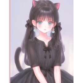 Anime Notebook: College Ruled, Anime Notebook for School, Cute Anime School Supplies for Teen Girls, Lined Paper Notebook