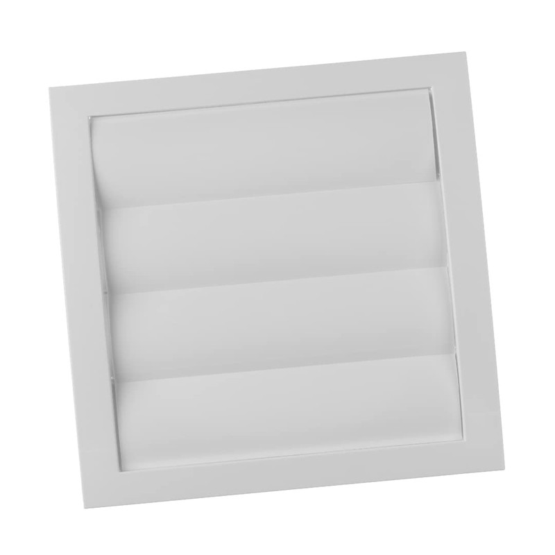 EUROPLAST Diameter 150 mm, white ventilation grille with movable slats,