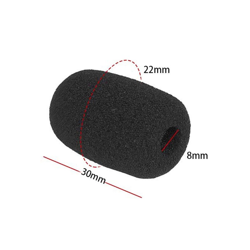 Microphone Sponge, Breathable, Headset, Income Microphone, Loudspeaker, Noise Prevention, Dustproof,