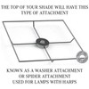 FenchelShades.com 4" Square Top x 9" Square Bottom 8" Slant