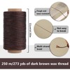 273 Yards Upholstery Repair Waxed Thread Kit, Leather Waxed Thread