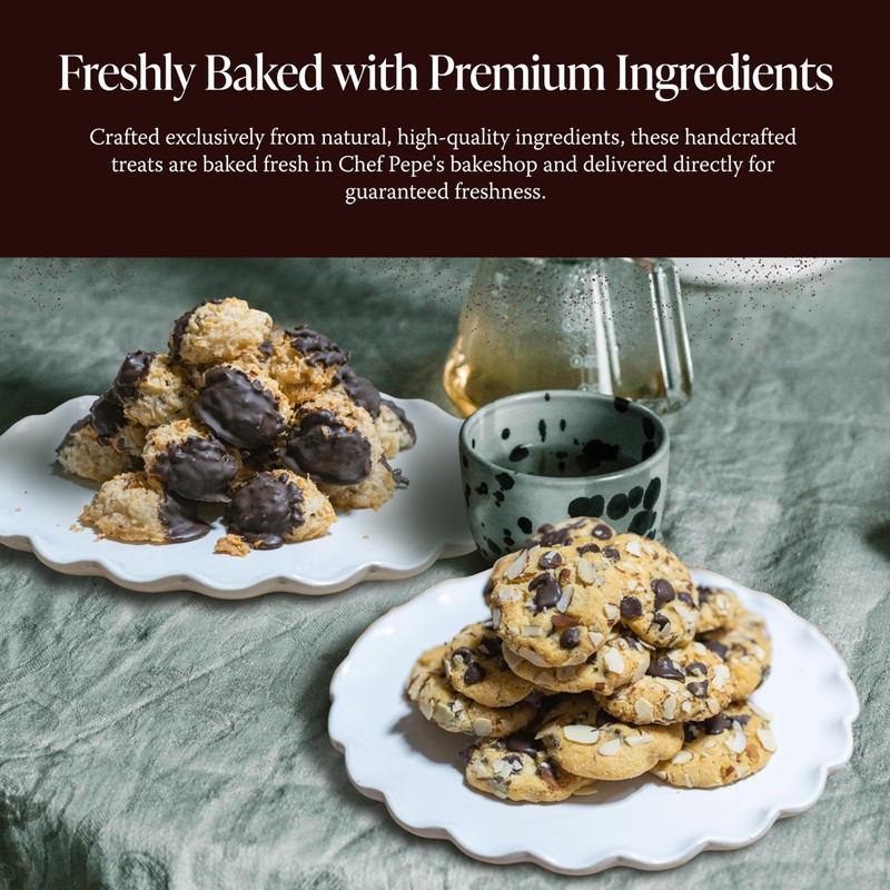 Chef Pepe's Chinese Almond Cookies, Fresh Baked at Carmel Bakery,