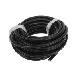 HOPESPANNER Ground Wire Power Wire 8m Black TC 1 Pcs 8AWG Fully Insulated& Soft Touch Jacket Car Radio, Automotive, Car Speakers Universal