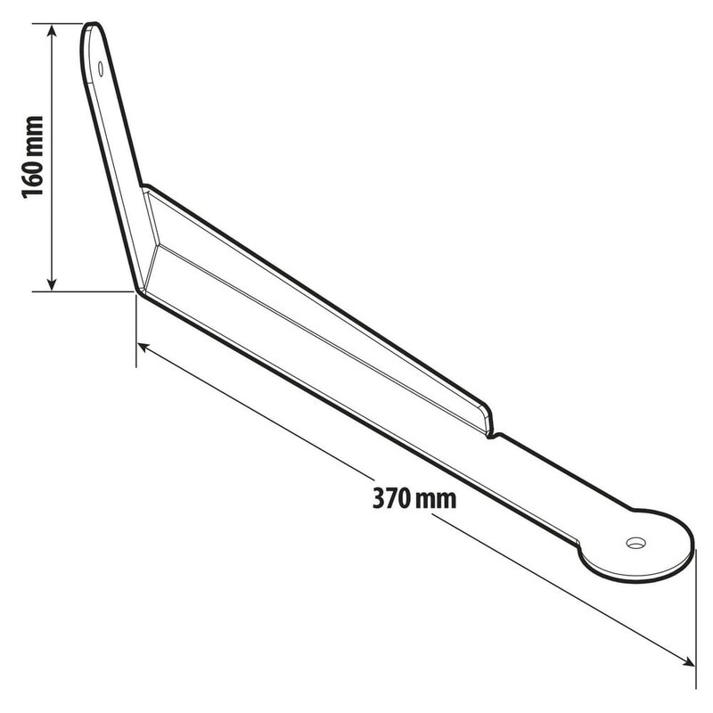 Lampa 97730 Bracket for CB Antenna Long Version