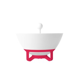 Chef'n Bramble Rinse and Carry Berry Colander, Plastic, White