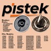 Pistek 4 pack Y700854 AP4290230 PS2201285 Surface Burner Knob for