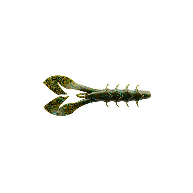 Yum Spine Craw - Green Pumpkin/Blue Flake YSCR3176