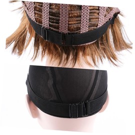 Healeved 4pcs Adjustable Elastic Wig Edges Bands Lightweight Hair Accessories for Women Non-slip Scalp Protection for Head for Wig Styling and Comfort