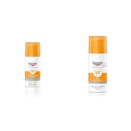 Eucerin Eucerin sun oil control fps 50 tono claro 50ml  Protector solar facial efecto mate toque seco Oil Control, 50 ml                              