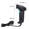 1D Barcode Scanner High Accuracy Fast Decoding Ergonomic USB Wired