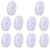 10pcs Plastic Spool Reel Bobbin Empty Spool Winding Reel Finger