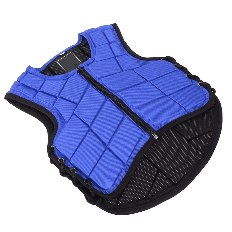 Kids Equestrian Vest Foam Padded Safety Horse Riding Protective Gear