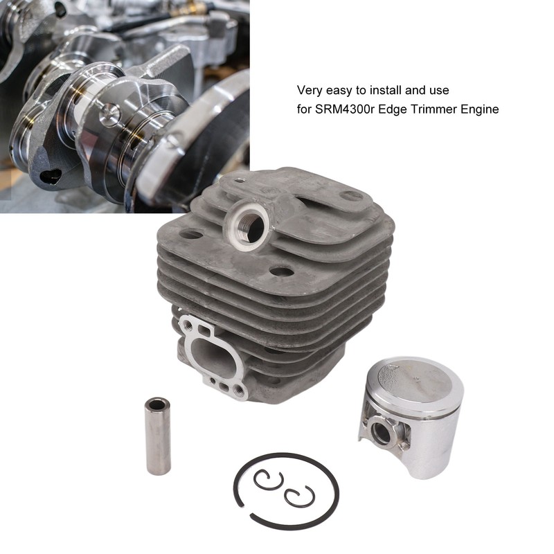 Cylinder Piston Assembly 40mm Cylinder Piston Kit for SRM4300r Edge