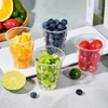 SIUQ 600 Pack 9 oz Plastic Cups, Clear Disposable Cups,