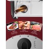 FOHERE 200W Meat Slicer Machine for Home, Electric Food Slicer