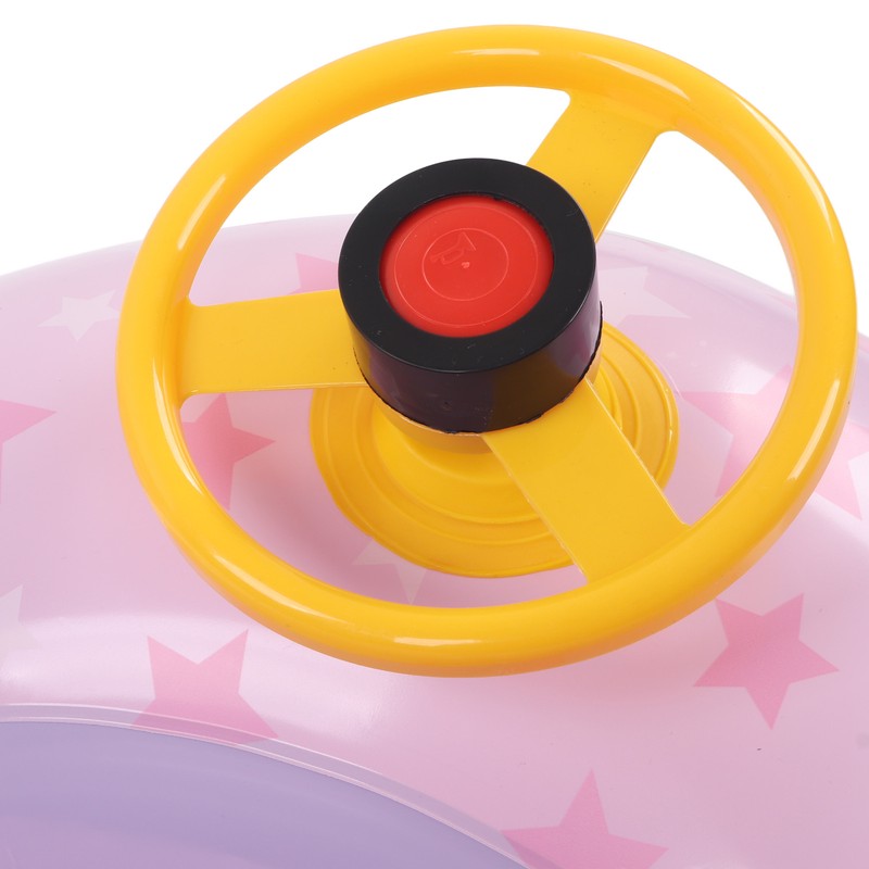 Inflatable Baby Swim Float Cartoon Shape Double Handle Inflatable Baby