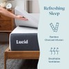 Lucid - Colchoneta de Memory Foam con Infusión de Carbón