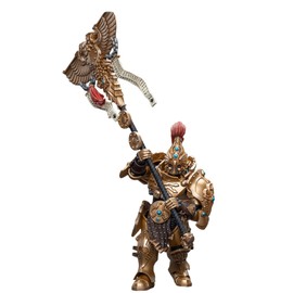 Joytoy 1/18 Action Figure Warhammer 40k Genuine License, Adeptus Custodes Vexilus Praetor Collection Model Anime 4 Inch