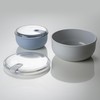 omada Design - 1.8L Round Airtight Food Container with Clear