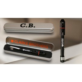 Clarke Brothers Tig Welding Pen Holder – Welder Feeder with Metal Case for Storage – Enhanced Comfortable Grip Tig Finger – Practical Pocket Clip – Professional Welding Results