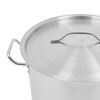 Stainless Steel Stock Pot with Lid,Food Grade Heavy Duty Induction
