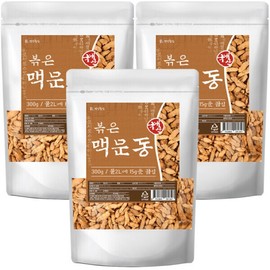 Domestic stir-fried maekmundong 300g 3pcs Macmundong tea / 국산 볶은 맥문동 300g 3개 맥문동차