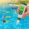pH Meter Water, YIYEGO Simultaneous Display pH Value Meter and