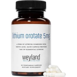 Orotato De Litio Premium Litum Orotate 60 Capsulas Eg Q17 Sabor Nd