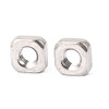 uxcell Square Nuts,M3x5.4x2.4mm 304 Stainless Steel Square Machine Screw Nuts