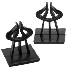 AERZETIX - C65233 - Lot of 100 reinforcement wedges with base for concrete steel from Ø4 to Ø14-25 mm overlap - horizontal mounting on extruded expanded polystyrene - plastic