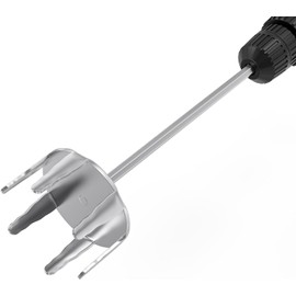 3 Inch Stainless Steel Pork Puller Used with Standard Hand Drill,Pork Shredder Drill Attachment