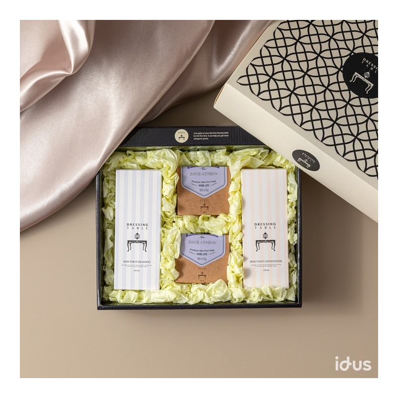Dressing table gift set collection ❤ Luxury case (organic ingredients)