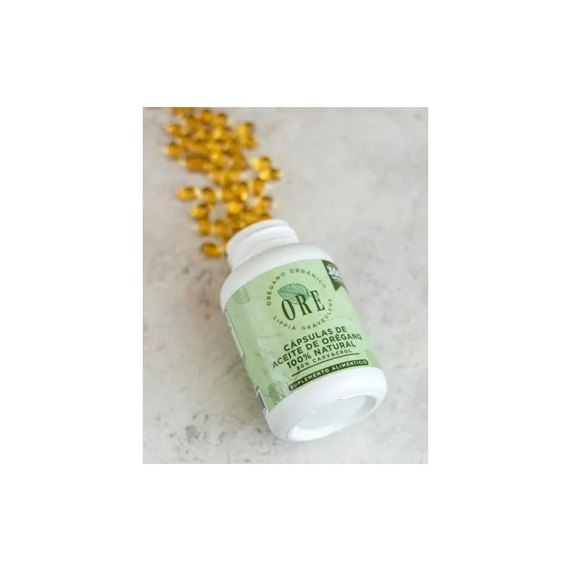 Ore, 300 Capsulas Soft Gel Aceite De Orégano