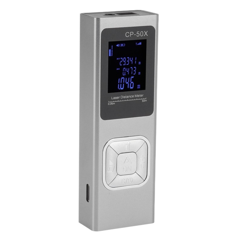 Distance Meter Accurate Voice Broadcast Small Electronic Ruler Handheld Rangefinder