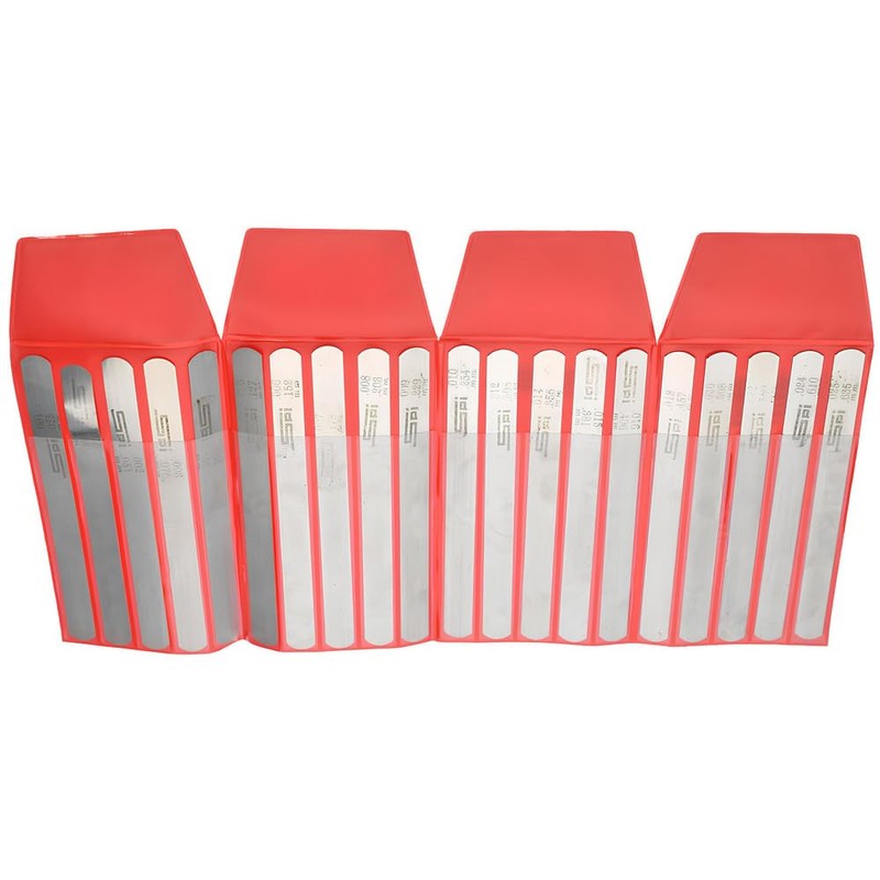 SPI 20 Piece (0.001" to 0.025") SAE Steel Parallel Feeler