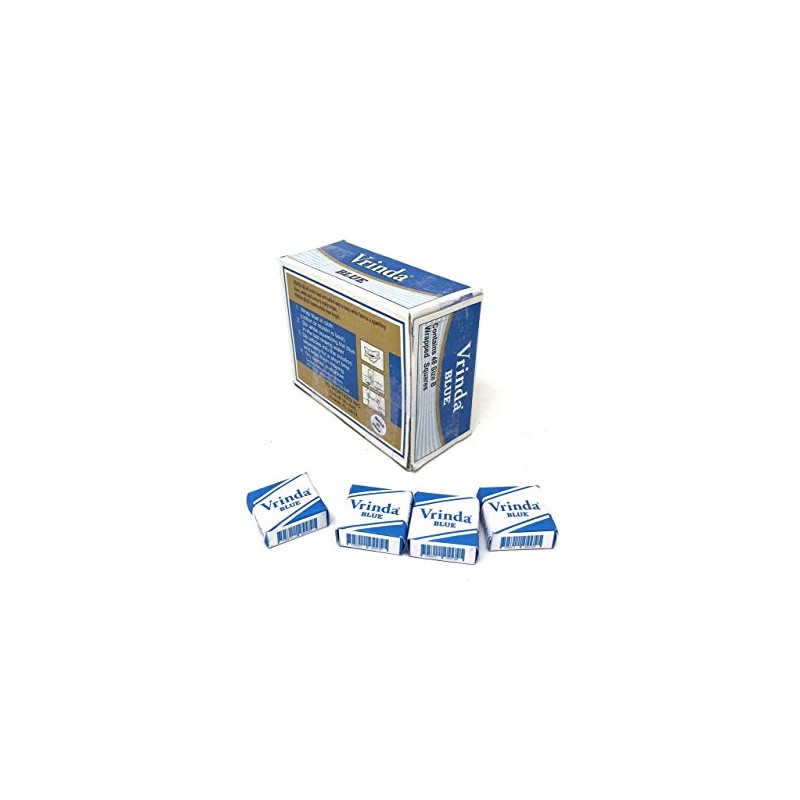 Vrinda ® Blue Squares Box of 48