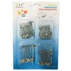 Safety Pins, 100pcs Assorted Size, Clothes Safety Pins, 25mm, 30mm,