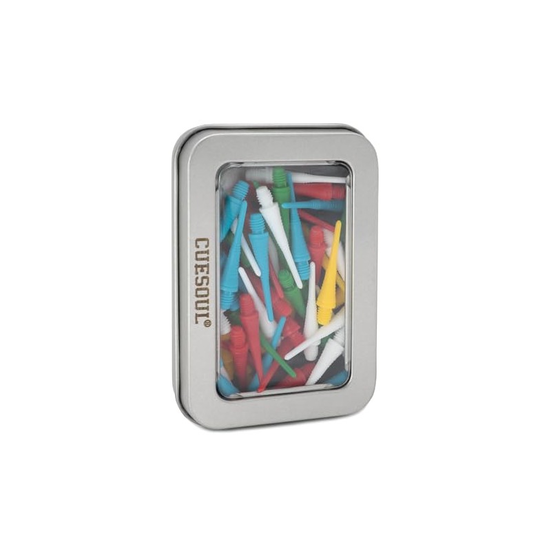 CUESOUL 2BA Soft Tip Dart Point 100 Count (CSSTP009H)