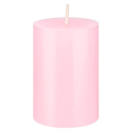 Mega Candles 1 pc Unscented Solid Pink Pillar Candles, Hand Poured Premium Wax Candle 2 Inch x 3 Inch, Home Décor, Spas, Weddings, Occasions, Party, Centerpieces, Holidays, Vigils, Prayers