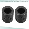 sourcing map Flexible Clutch Shaft 25mm to 25mm 51mm x