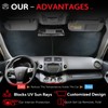 KAYZT Windshield Sun Shade for Toyota Highlander 2020-2025 2026 L
