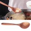 Slotted Spoon, Wooden Slotted Spoon Skimmer Spoon Non Stick Slotted