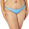 Volcom Women's Simply Solid Full Bikini Bottoms, Blue (Coastal Blue)