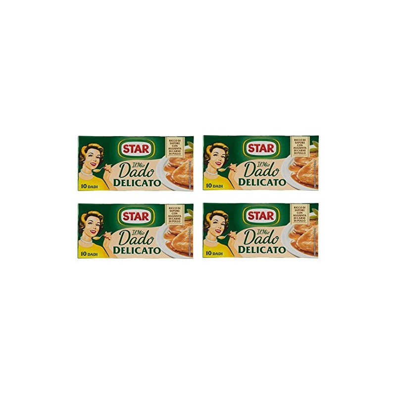 Star: "Il Mio Dado Delicato" Bouillon Cubes, Delicate Taste Pack