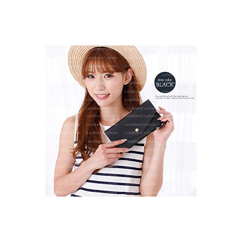 Lulu & berry Thin Long Wallet, Women's, Men's, Thin Wallet,