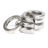 100 Pcs M4 Split Lock Washer Spring Lock Washer, 304